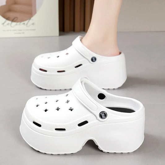 Platform Clog Sandals – Women's Thick Sole Waterproof Garden Shoes