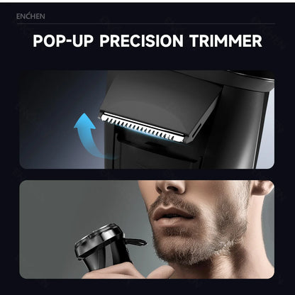Enchen Blackstone 3 Electric Shaver – 3D IPX7 Waterproof Rotary Razor