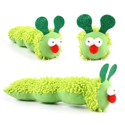 Catnip Plush Cat Chew Toy – Silvervine Molar & Teaser Toy