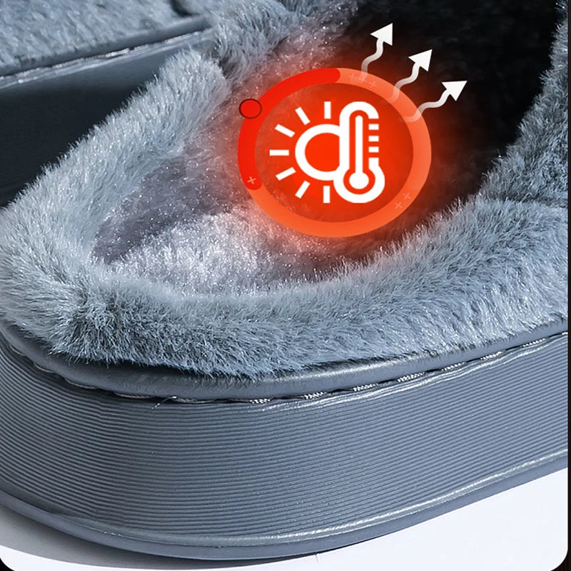 Warm Fuzzy House Slippers for Men & Women