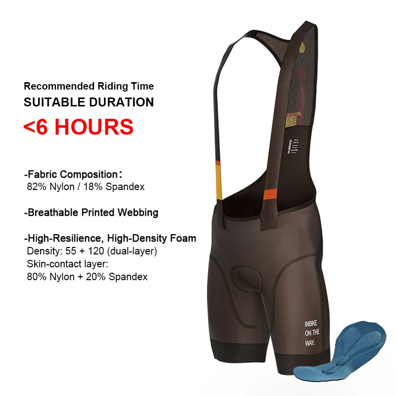 Men's MTB Cycling Bib Shorts Pro – INBIKE