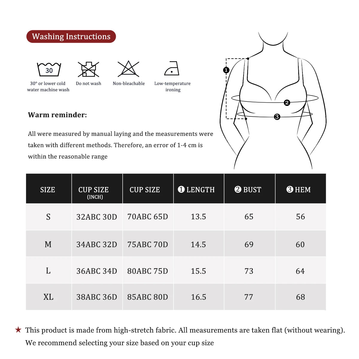 Women's Strapless Sports Bra – Seamless Bandeau Tube Top