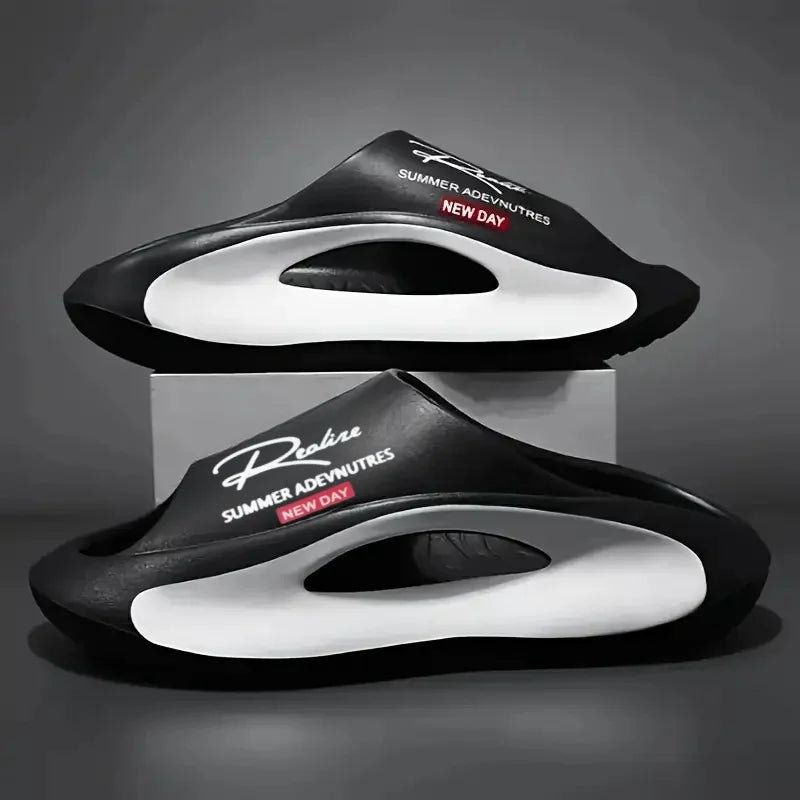 EVA Slide Sandals – Futuristic Cutout Design for Men & Women
