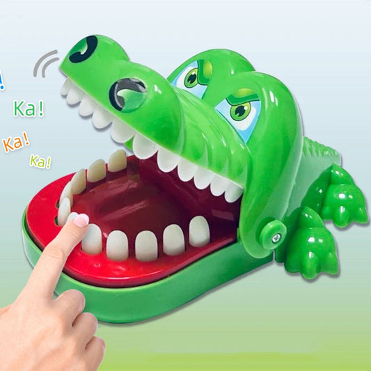 Crocodile Teeth Biting Finger Game - Funny Kids Party Dentist Toy