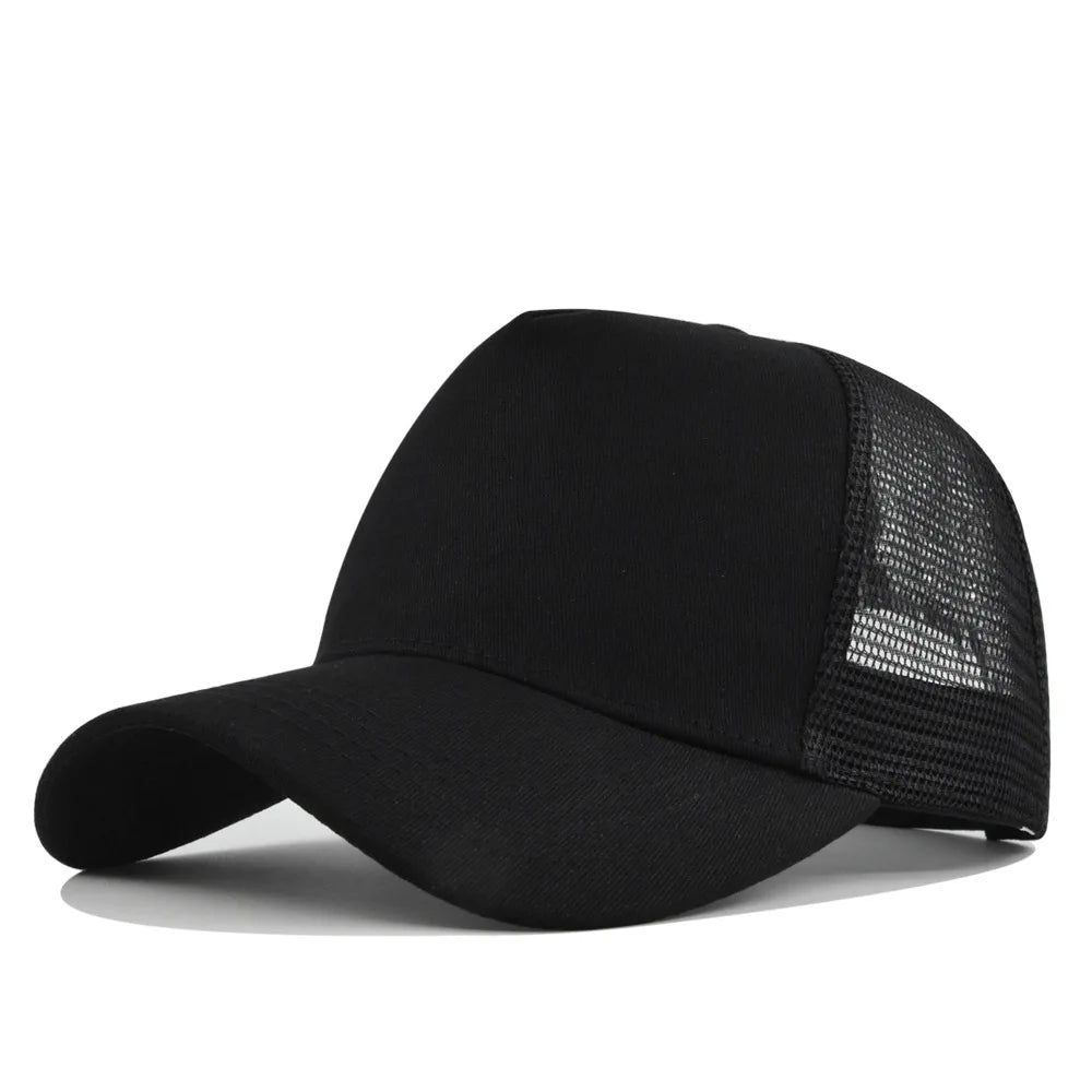 5-Panel Mesh Trucker Cap – Breathable Baseball Hat for Men & Women