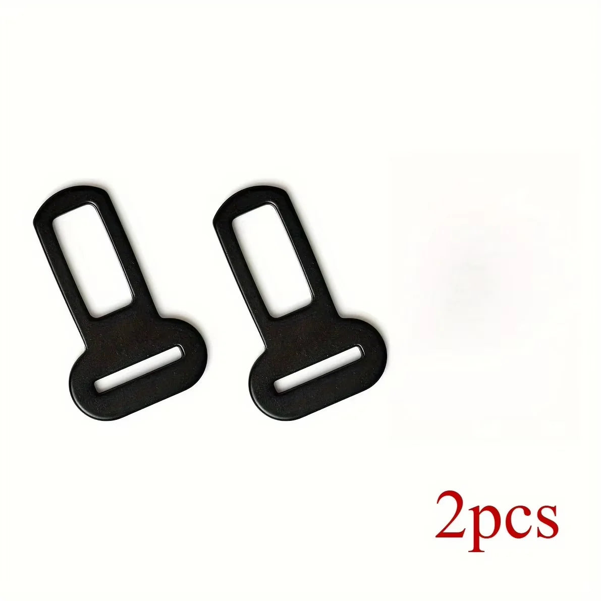 Pet Seat Belt Adapter with Metal Clip - Dog Car Safety Leash