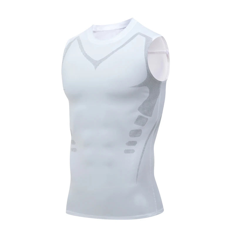 Men's Compression Tank Top – Sleeveless Quick-Dry Gym Shirt