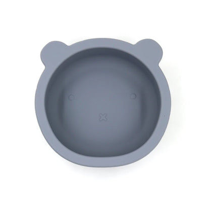 Bear Silicone Baby Feeding Bowl with Suction – 300ml