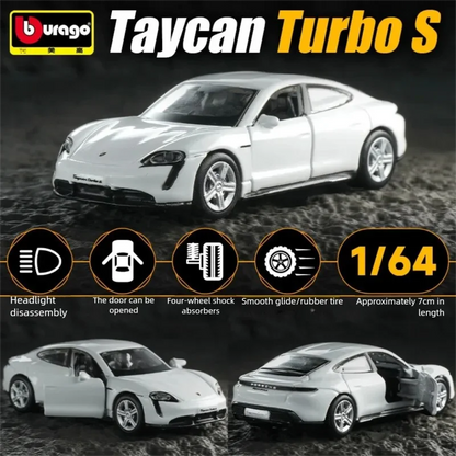 1:64 Diecast Car Model – Bburago Collectible Alloy Vehicle Toy