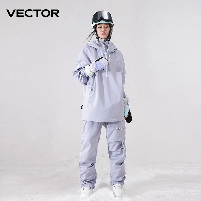 Ski Jacket & Pants Set – Waterproof Windproof Winter Snow Suit