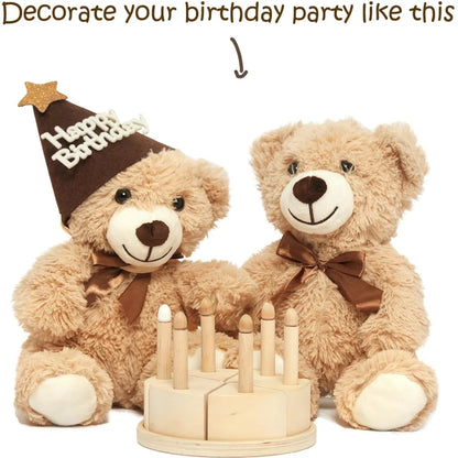 Teddy Bear Stuffed Animals Set of 5 – Soft Plush Toys 13.8in