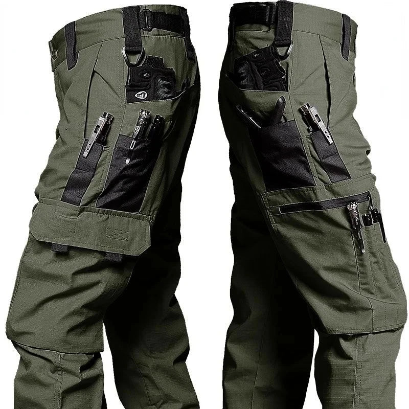 Men's Tactical Cargo Pants – Multi-Pocket Outdoor Work Trousers