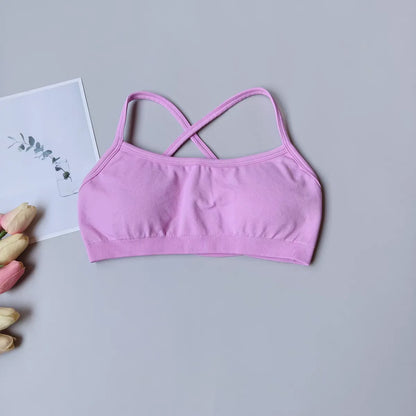 Seamless Sports Bra for Women – Racerback Yoga & Gym Top