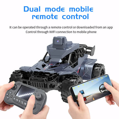 FPV RC Car with Camera & LCD Remote – 2.4G Off-Road Toy for Kids & Adults