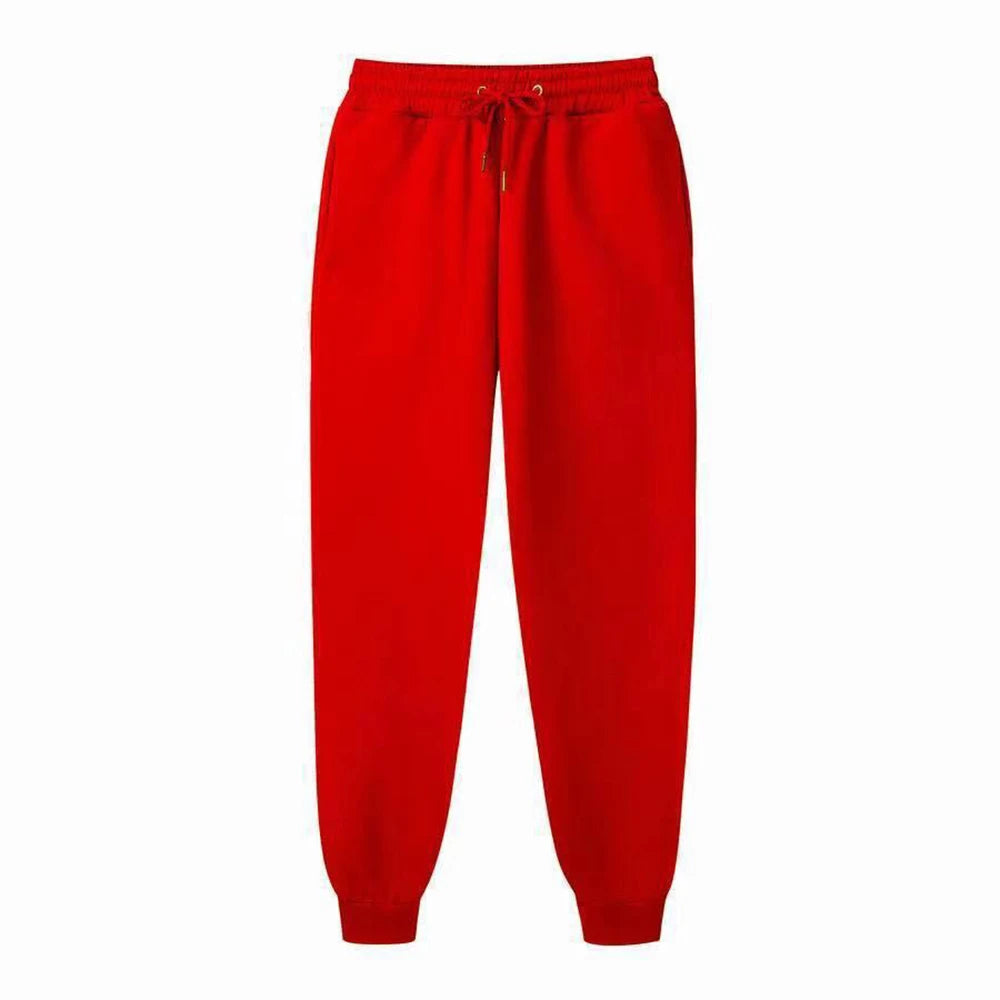 Men's Fleece Jogger Sweatpants – Casual Running Trousers