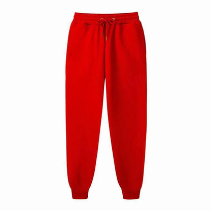 Men's Fleece Jogger Sweatpants – Casual Running Trousers
