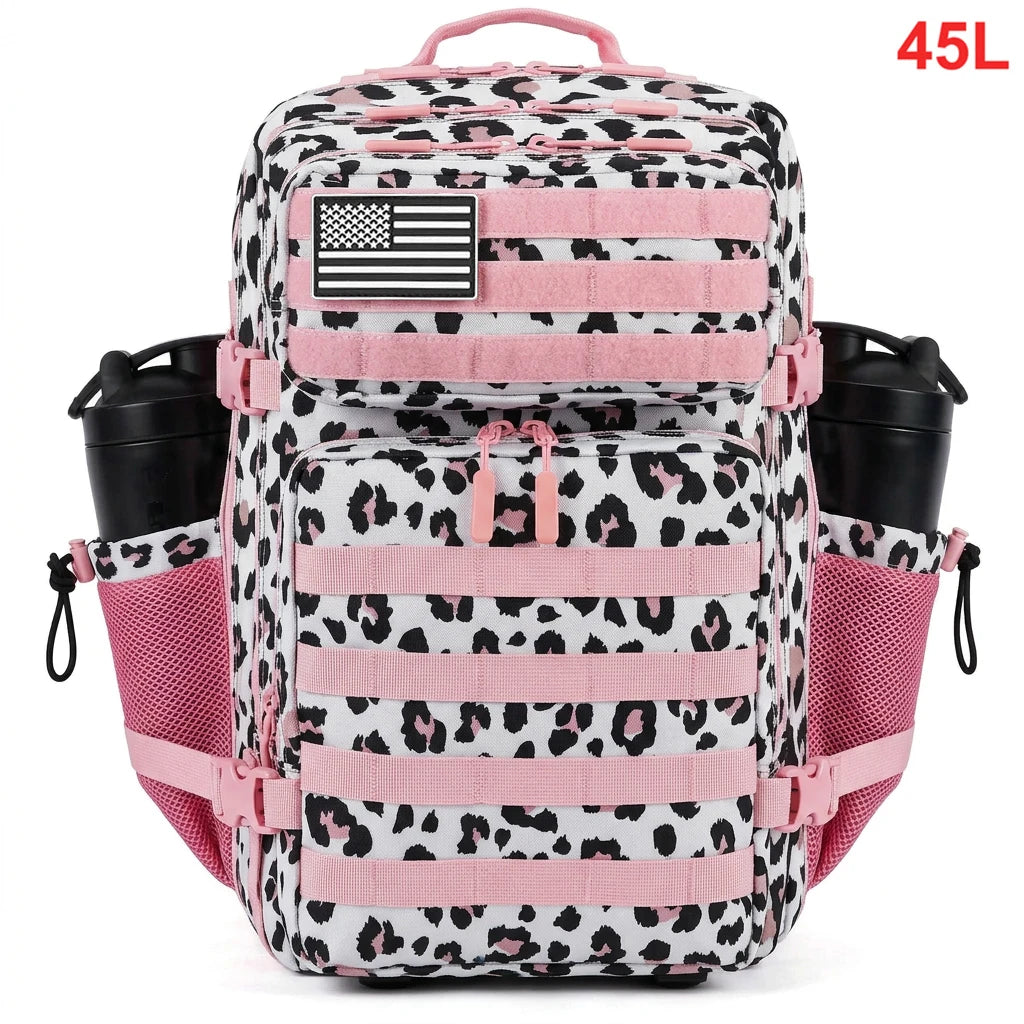 45L Tactical Backpack – Waterproof MOLLE Gym & Hiking Bag