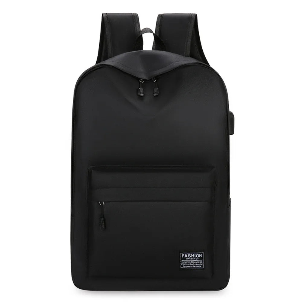 Minimalist Canvas Backpack for Men – Laptop School Travel Bag