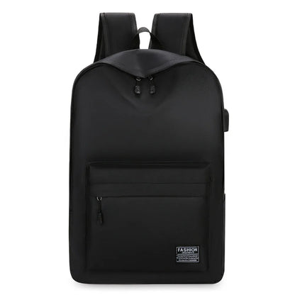 Minimalist Canvas Backpack for Men – Laptop School Travel Bag