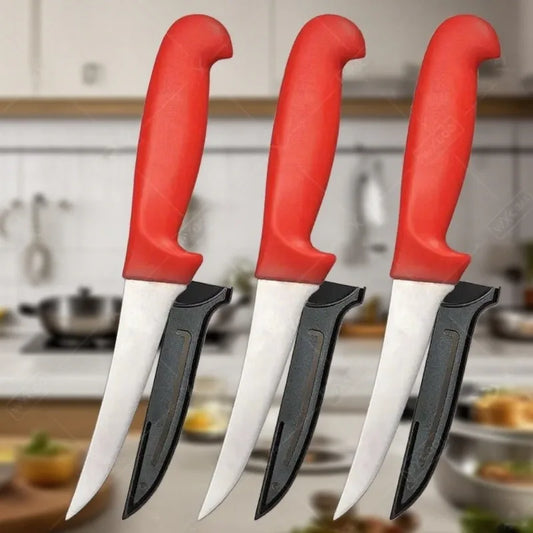 Stainless Steel Boning & Carving Knife Set – Kitchen Butcher Knives