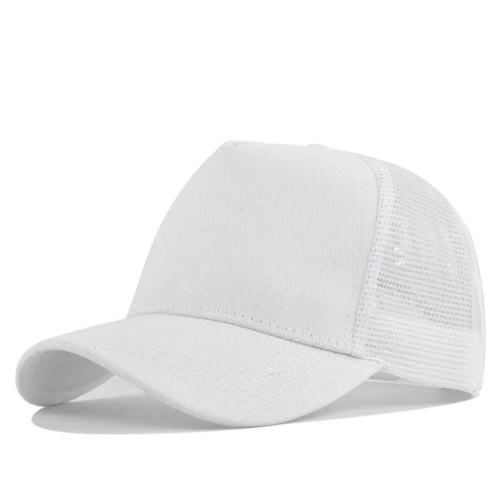5-Panel Mesh Trucker Cap – Breathable Baseball Hat for Men & Women