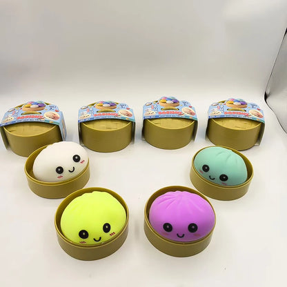 Dumpling Squishy Blind Box – Stress Relief Toy