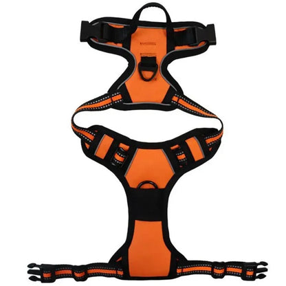 Reflective No-Pull Dog Harness – Adjustable Breathable Vest