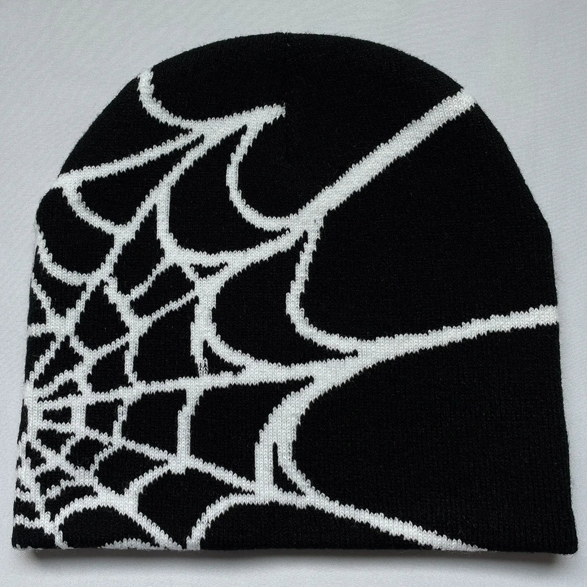 Y2K Spider Web Knit Beanie – Unisex Outdoor Sports Hat