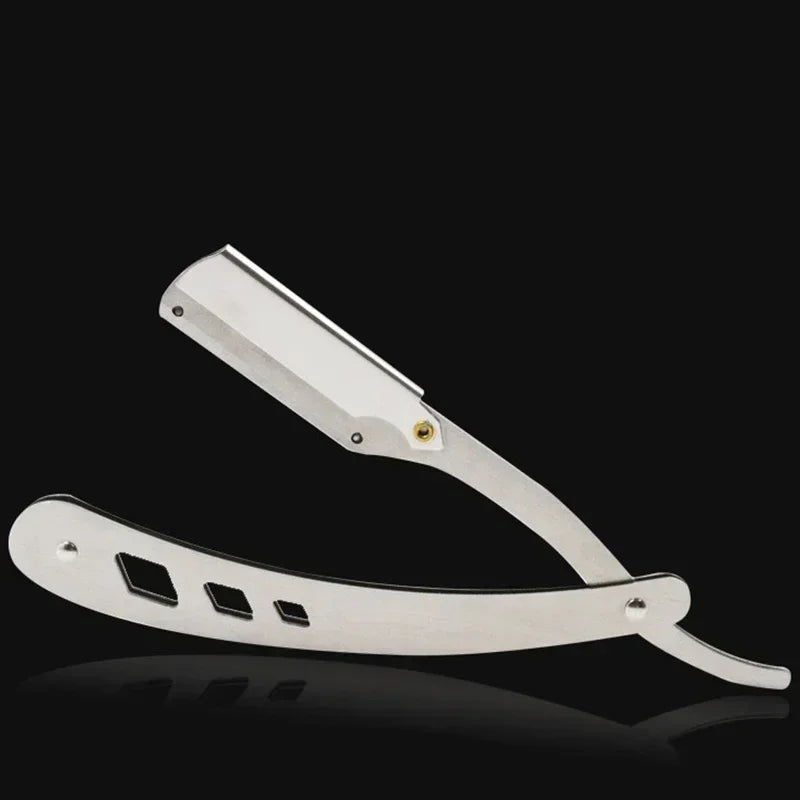 Folding Straight Razor – Barber Hair Shaving Knife for Men & Women