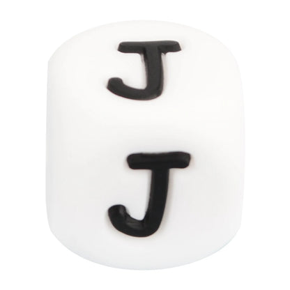 Silicone Alphabet Letter Beads 12mm – 40pcs Food Grade Teething
