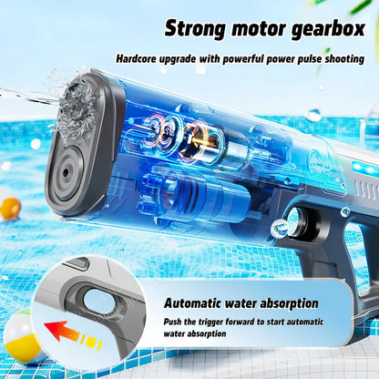 Electric Water Gun - Large Capacity Automatic Water Blaster for Kids