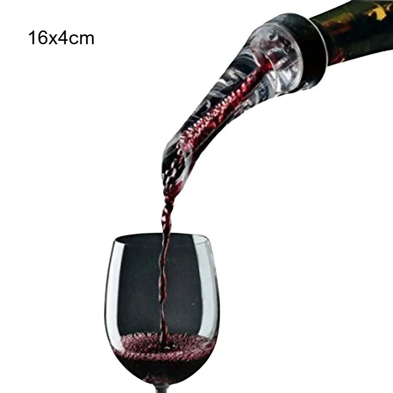 Red Wine Aerator Pourer – Acrylic Bottle Decanter Spout