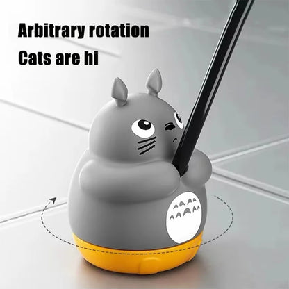 Cat Teaser Wand Toy - Steel Wire, Dragon & Fish, Bell, Interactive