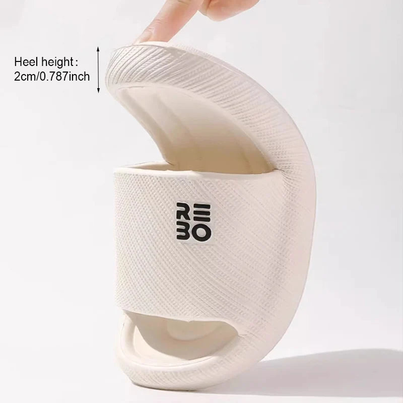 Cloud Slide Slippers – Cushioned Indoor Home Sandals for Men & Women