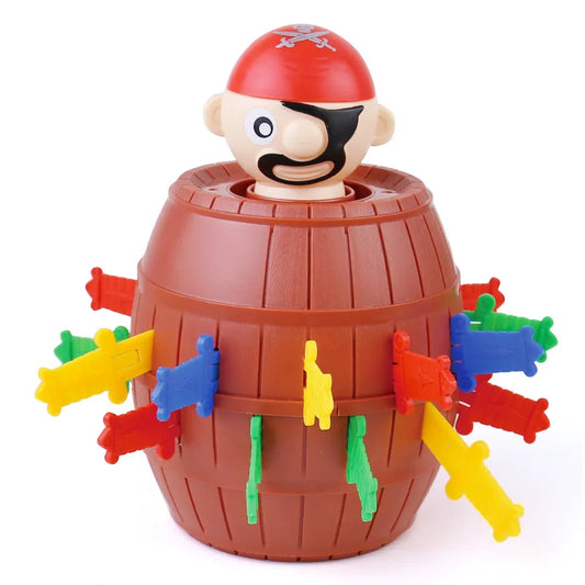 Pirate Barrel Pop-Up Game – Fun Family Party Toy