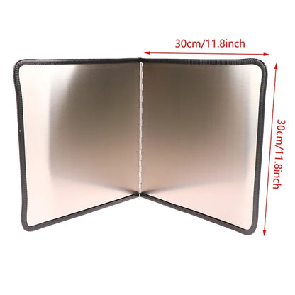 Oil Splatter Guard – Stainless Steel Grease Splash Screen for Stovetop