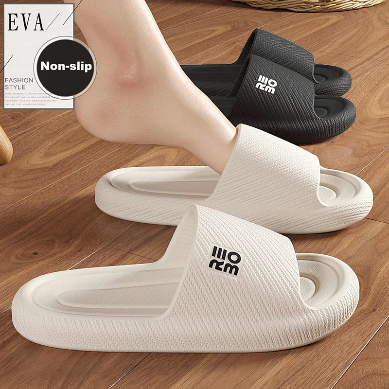 Cloud Slide Sandals – Thick Cushioned Non-Slip Indoor Slippers