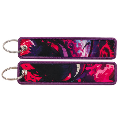 Anime Elf Monster Embroidery Keychain – Bag & Backpack Charm