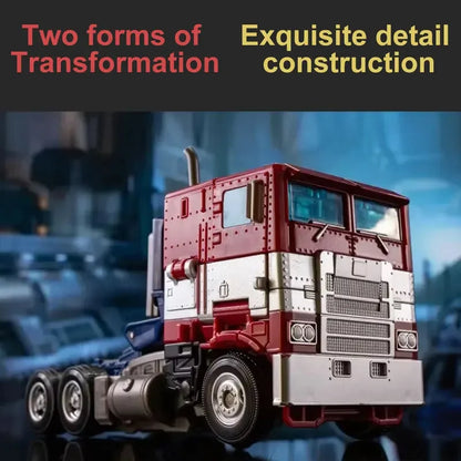 Transformable Robot Car Toy – Alloy Die-Cast Action Figure for Kids