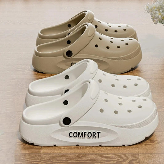 Comfort Clogs – Anti-Slip Hollow Thick-Sole Sandals for Women & Men