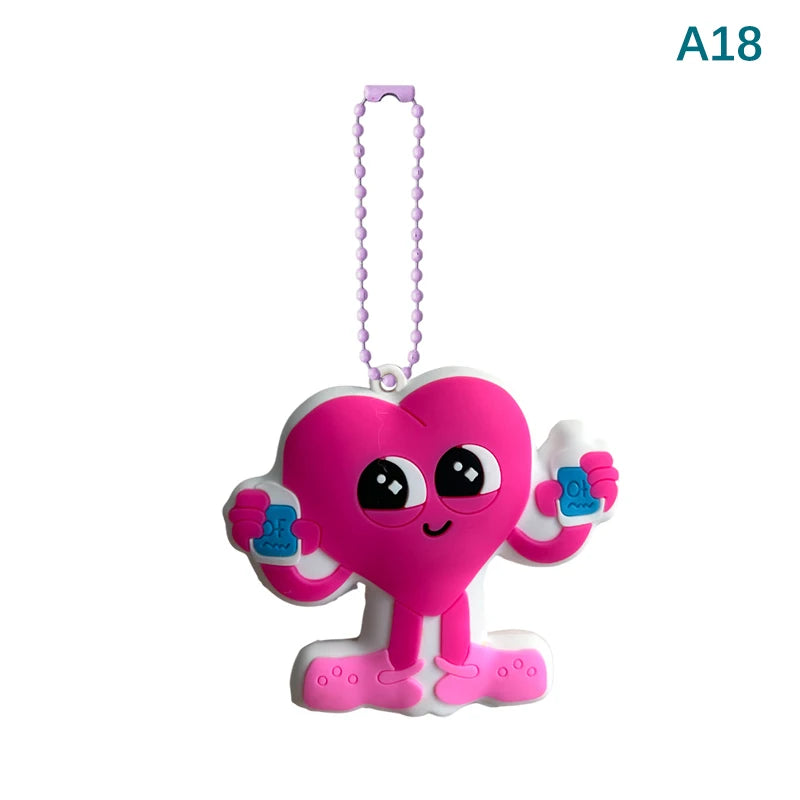 Ampoule Bottle Opener Keychain – Cute Nurse & Doctor Character, Syringe Vial Cutter
