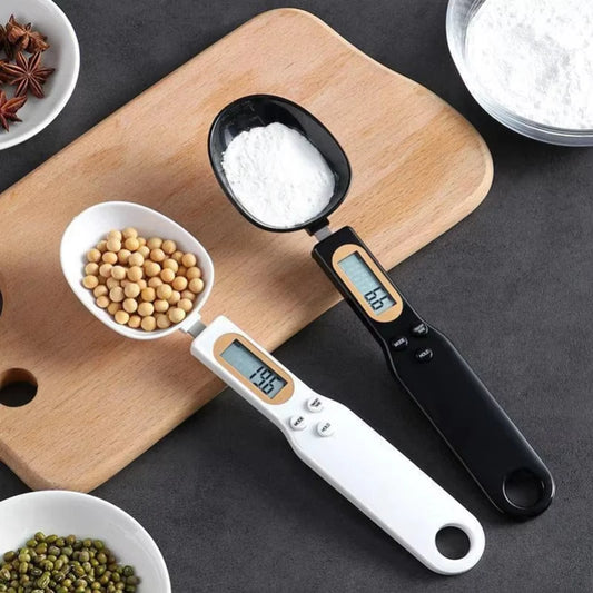 Digital Measuring Spoon Scale – Portable LCD Kitchen Tool