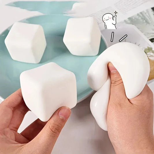 Tofu Stress Ball Squishy Fidget Toy