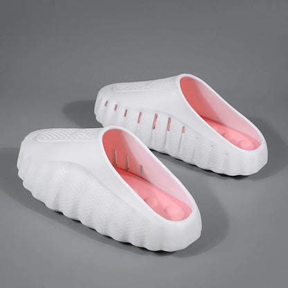 Men's Thick Sole EVA Slide Slippers – Non-Slip Outdoor Sandals