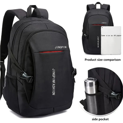 Waterproof Oxford Men's Backpack – Business Laptop & Travel Rucksack