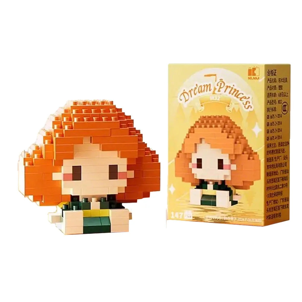 Cute Cartoon Mini Building Blocks Set – Disney & Sanrio Character Bricks