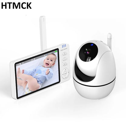 5-Inch Video Baby Monitor with Night Vision & Two-Way Audio