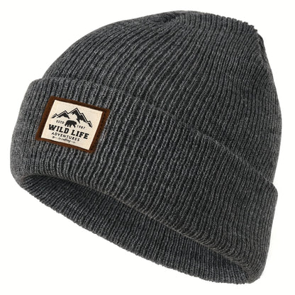 Outdoor Fleece Beanie Hat – Warm Windproof Cap for Men & Women