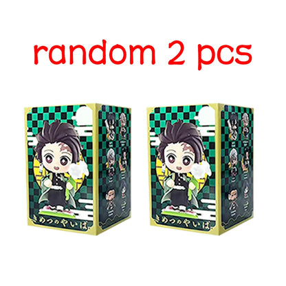 Demon Slayer Anime Figure Blind Box – Tanjiro & Nezuko Mini Statues