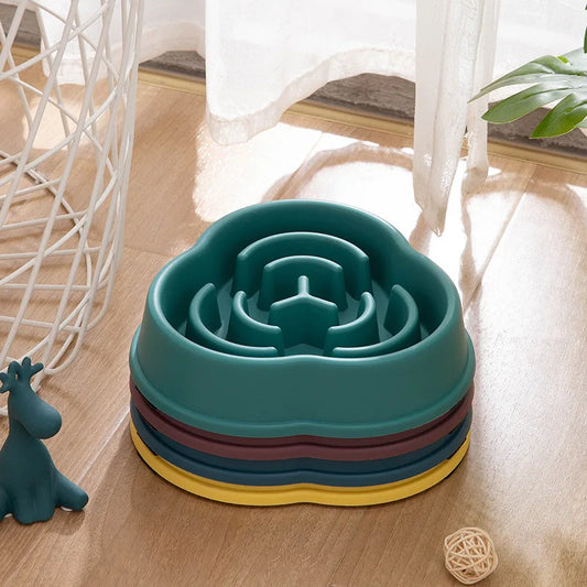 Slow Feeder Dog Bowl – Anti-Choking Pet Feeding Bowl